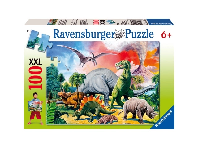 Ravensburger Puzzle Unter den Dinosauriern