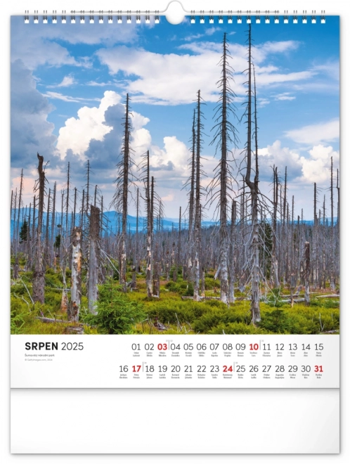 Wandkalender Šumava 2025