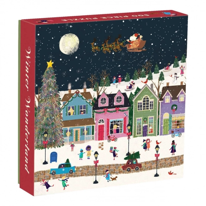 Galison Puzzle Winterwunderland 500 Teile