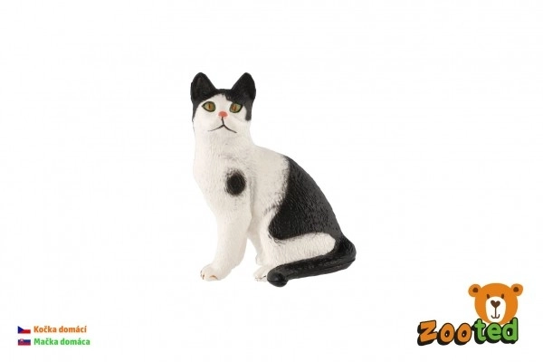 Plastikfigur Hauskatze 4 cm im Beutel