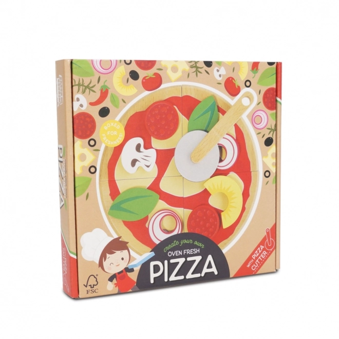 Le Toy Van Holzpizza Set