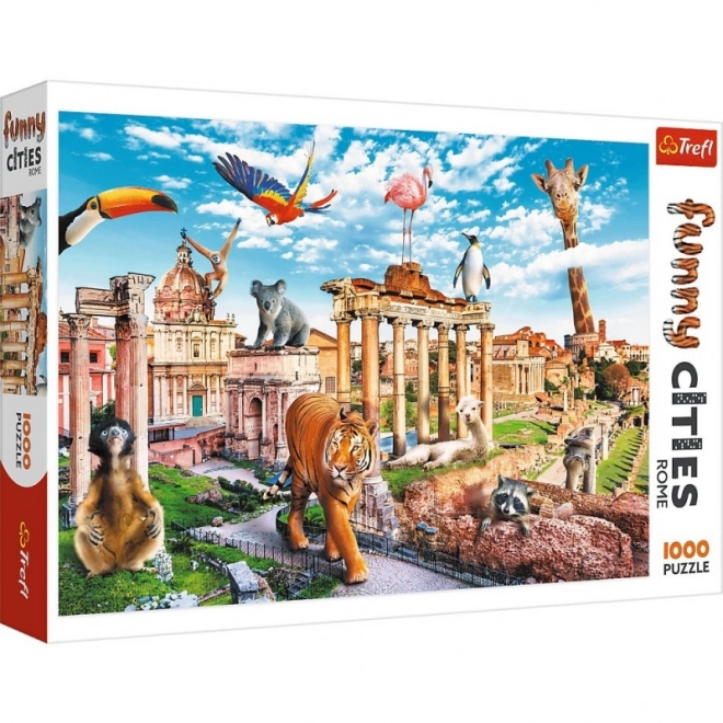 Puzzle 1000 Teile - ART COLLECTION - Wildes Rom