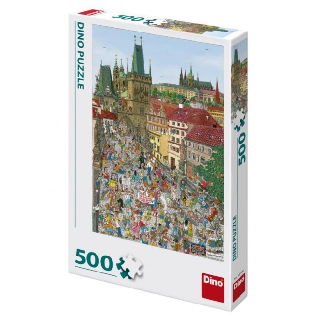 Puzzle Mostecká Turm Prag - 500 Teile