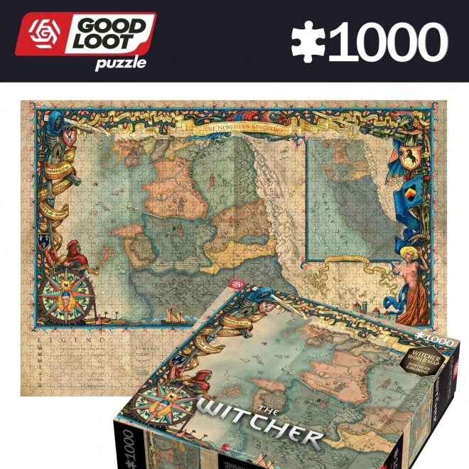 Puzzle Die Hexer: Nördliche Königreiche 1000 Teile