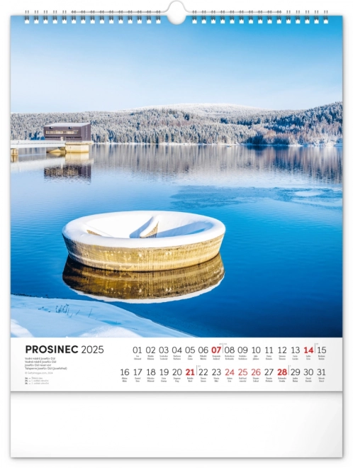 Notique Wandkalender Wasserreich 2025