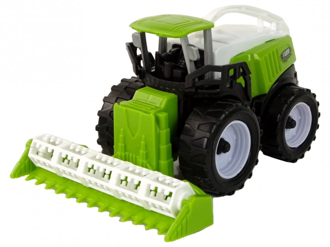 Grüner Traktor Bauernhof-Fahrzeug Set