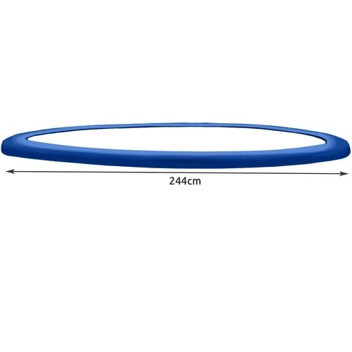 Trampolinabdeckung 244 cm Blau