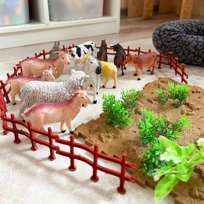 Woopie Spielzeugset Bauernhof mit Koffer 57 Teile
