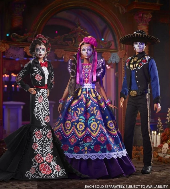 Sammler Barbie Ken Dia De Muertos 2022