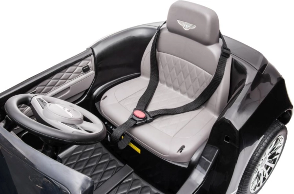 Bequemer Sitz mit Sicherheitsgurt