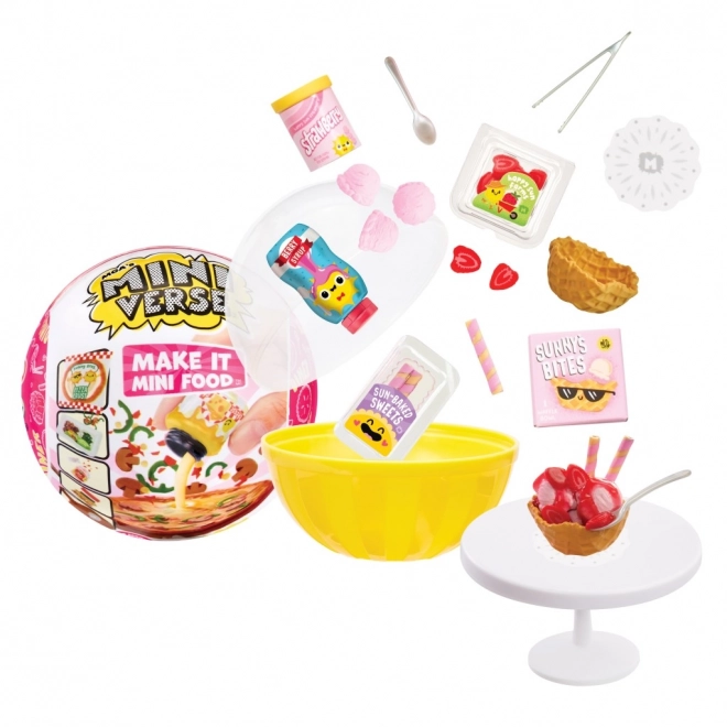 MGA Mini Verse Make It Mini Food: Diner – Sammelkugel Serie 2
