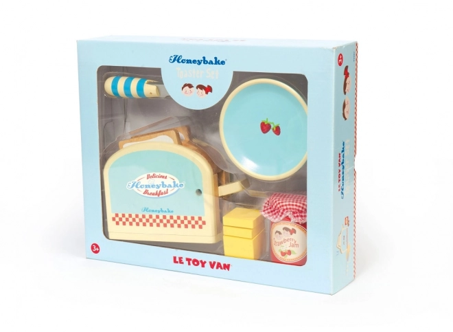 Le Toy Van Toaster Set mit Zubehör