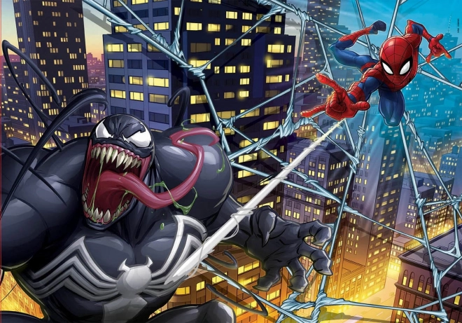 Spiderman und Venom Puzzle 200 Teile