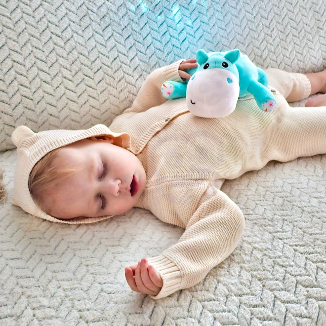 Woopie Baby Kuscheltier Projektor Schlafhilfe Nilpferd