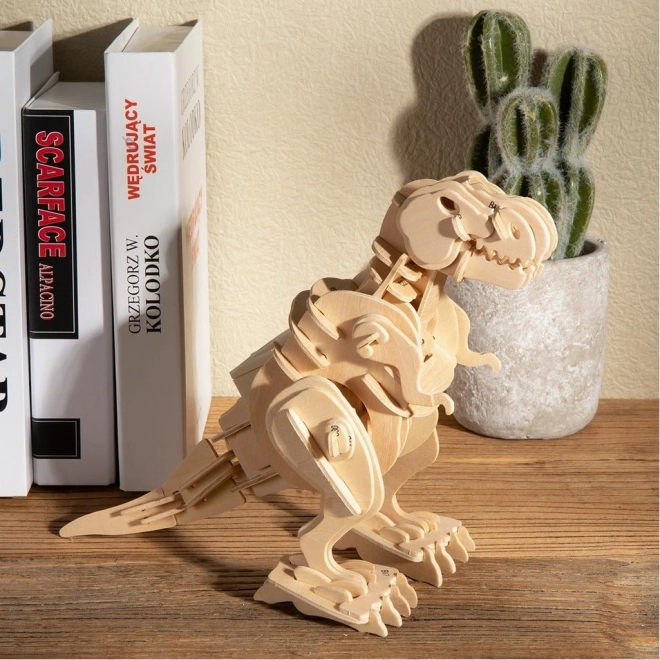 ROKR 3D Holzpuzzle Laufender T-Rex