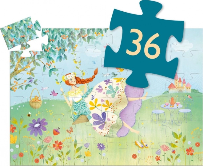 Frühlingsprinzessin Puzzle 36 Teile