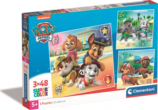 Puzzle 3x48 Teile - PAW Patrol