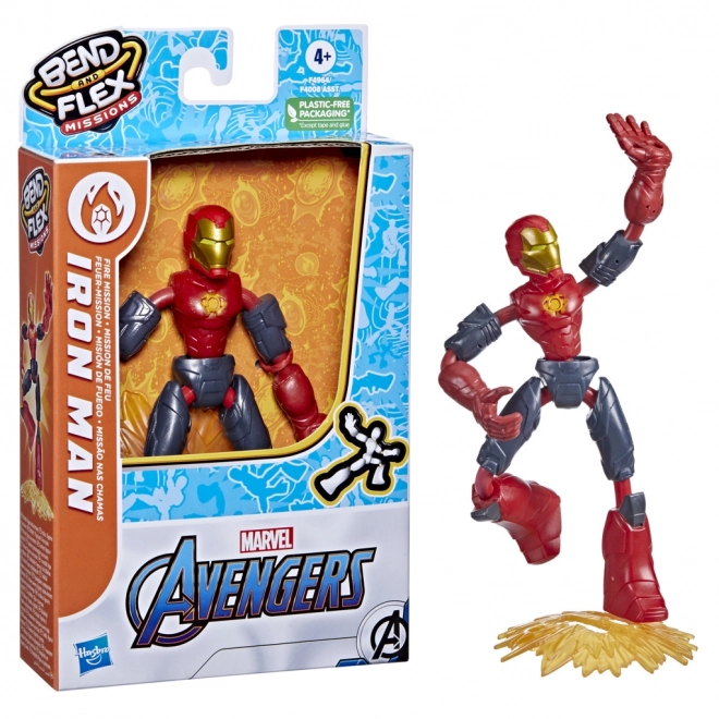 Avengers Bend und Flex Figur