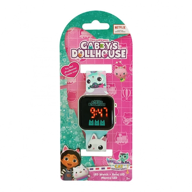 Led Uhr Gabbys Dollhouse Kinder Lizenz