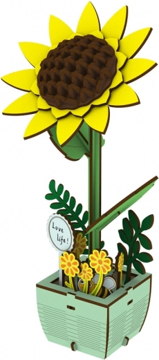 Holzpuzzle Sonnenblume 2Kids Toys