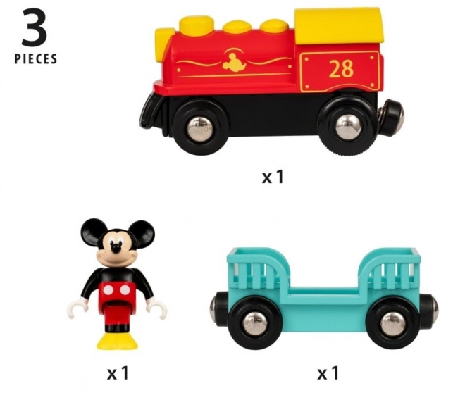 Mickey Maus Batteriebetriebener Zug