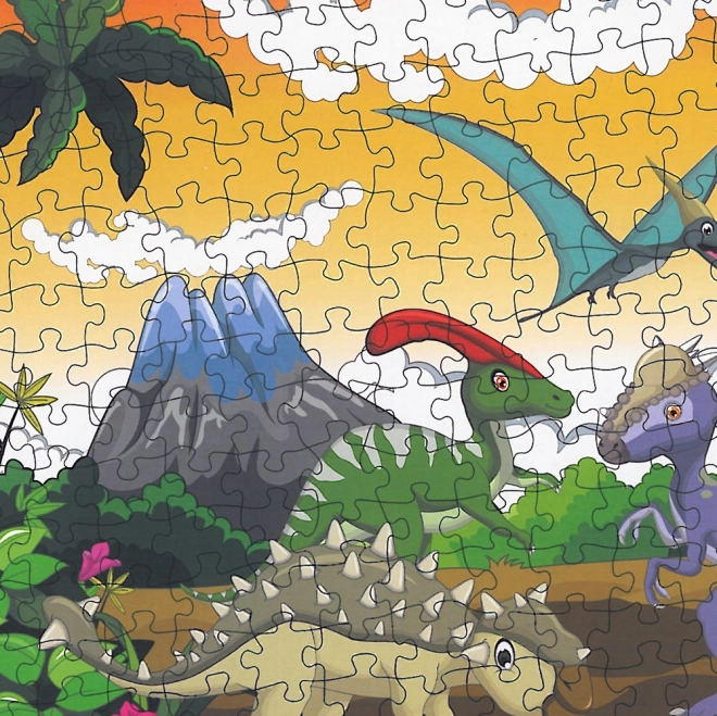 Dinosaurier-Puzzle 208 Teile