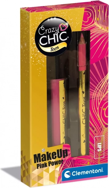 Clementoni Crazy Chic Teen Lippen Make-Up Pink Power