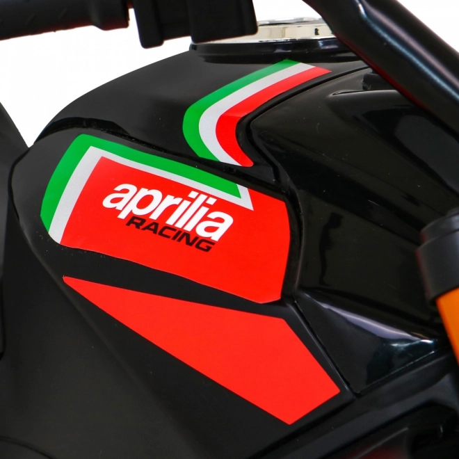 Elektromotorrad für Kinder Aprilia Tuono V4 Schwarz