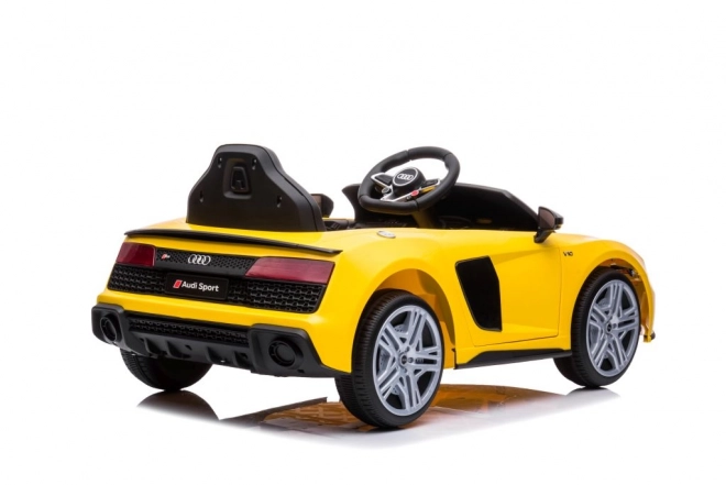 Elektrisches Kinderauto Audi R8 Gelb