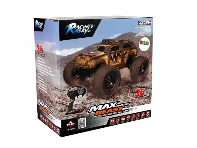 RC Offroad Auto 2.4G 1:18 Braune Edition