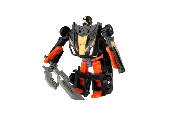 Transformer Spielzeug Roboter Schwarz 14cm