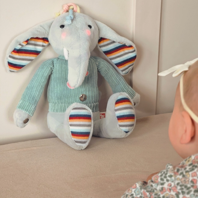 Interaktiver Elefant Stofftier mit Klang und Licht