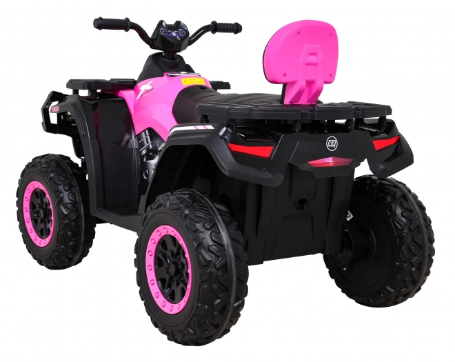 Quad XT-Geschwindigkeit für Kinder Pink + 4x4 + EVA + Langsamer Start + MP3-Radio + LED-Diode