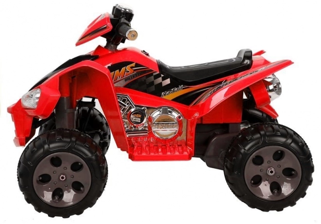 Akku-Quad mit großen Rädern Rot