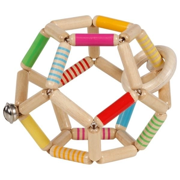 Elastischer Streifen-Ball für Babys