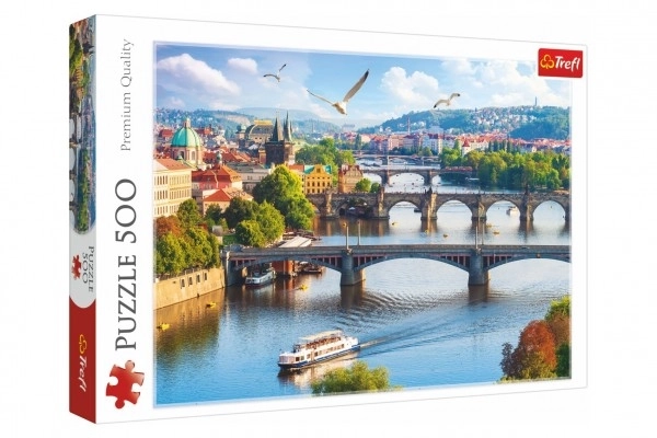 Trefl Puzzle Prager Brücken 500 Teile