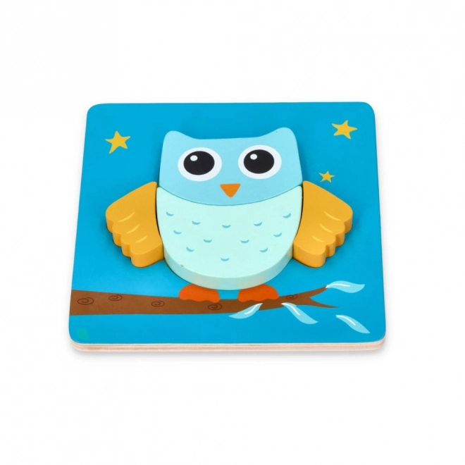 Set aus vier Tierpuzzles