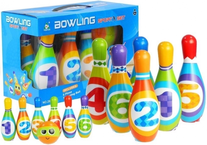 Kinder Bowling Set Piankegel Mit Zahlen