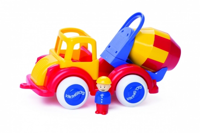 Betonmischer mit Figuren von Jumbo Viking Toys