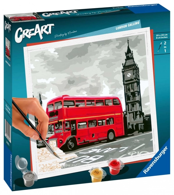 Malset Londons Sehenswürdigkeiten von CreArt Ravensburger