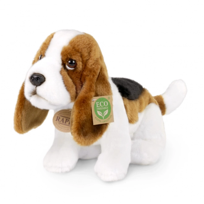 Rappa Plüsch Basset 32 cm Umweltfreundlich