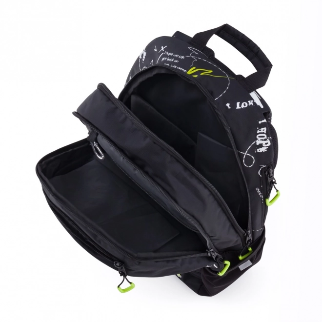 Schulrucksack mit Etui OXY Sport Graffiti