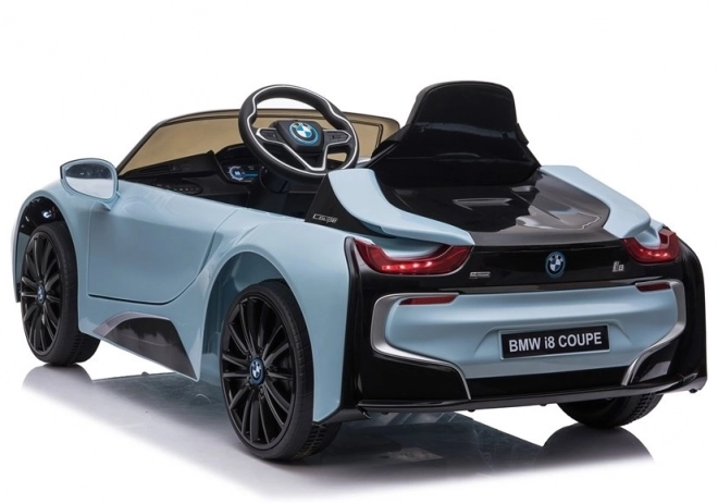 BMW i8 Kinder Elektroauto Blau