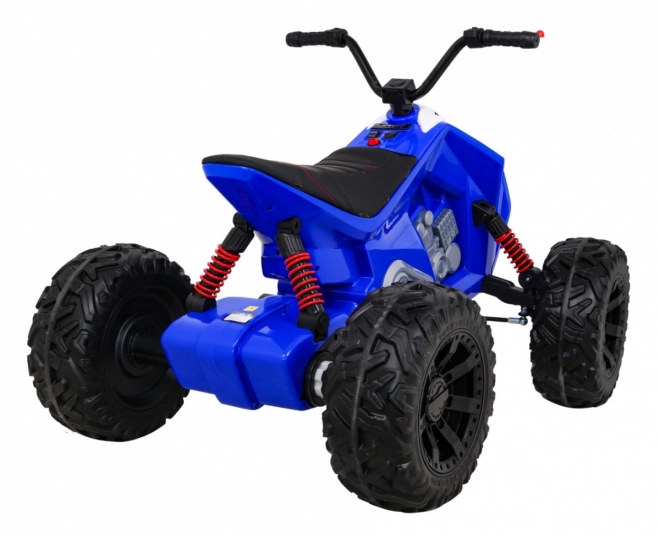 Lucky Seven Batterie Quad Blau + EVA Räder + Langsamer Start + LED + MP3 USB
