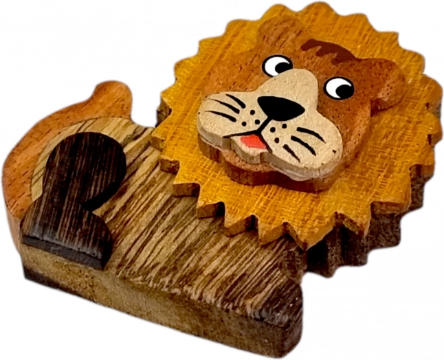 Großer Holzmagnet Löwe von 2Kids Toys