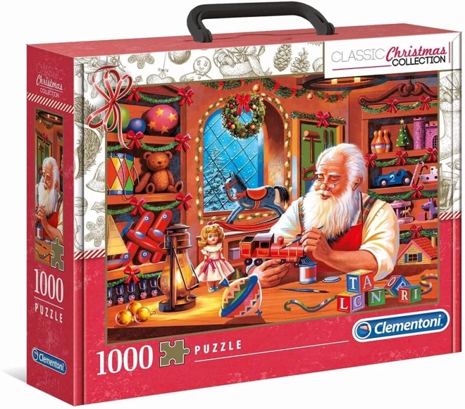 Weihnachtskollektion Santas Werkstatt Puzzle 1000 Teile