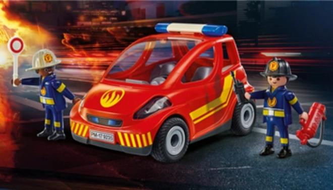 Kleiner Feuerwehrwagen City Action Spielfiguren Set