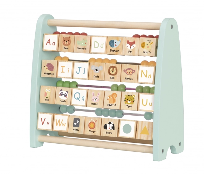 Holzbildungsvermittler und Alphabet Tooky Toy