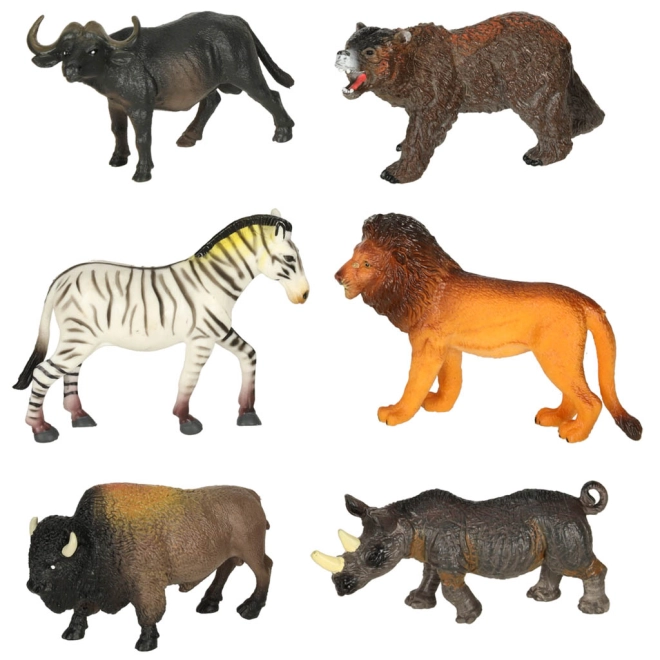 Realistische Figuren aus Hartgummi