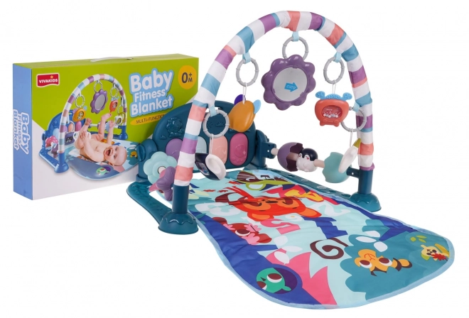 Interaktive Spielmatte für Babys mit Zubehör